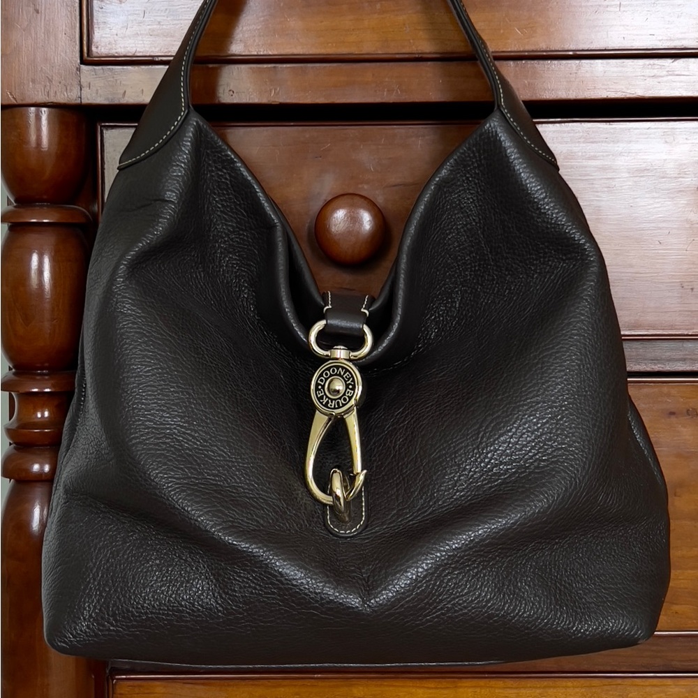 Dooney & Bourke Dark Brown Hobo Bag